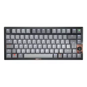 CHERRY KW 300 MX klaviatūra Home USB + Bluetooth QWERTZ vokiška juoda, vario, pilka