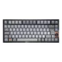 CHERRY KW 300 MX klaviatūra Home USB + Bluetooth QWERTZ vokiška juoda, vario, pilka
