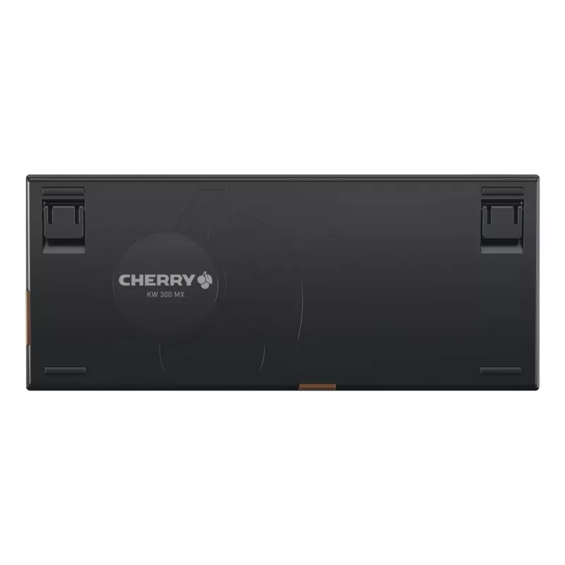CHERRY KW 300 MX klaviatūra Home USB + Bluetooth QWERTZ vokiška juoda, vario, pilka