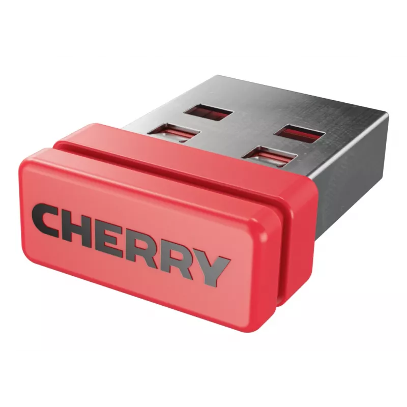 CHERRY KW X ULP 2.0 MINI klaviatūra Namai/Biuras USB + RF belaidis + Bluetooth QWERTZ vokiška juoda