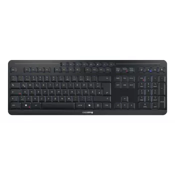 CHERRY Stream ultimate klaviatūra Namai/Biuras USB + RF belaidis + Bluetooth QWERTZ vokiška Juoda