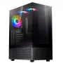 XPG INVADER X MINI KOMPAKTIŠKAS VIDUTINIO BOKŠTO KORPUSAS Juoda, Midi Tower, PC, Juoda, ATX, micro ATX, Mini-ITX, SPCC, 16.6 cm
