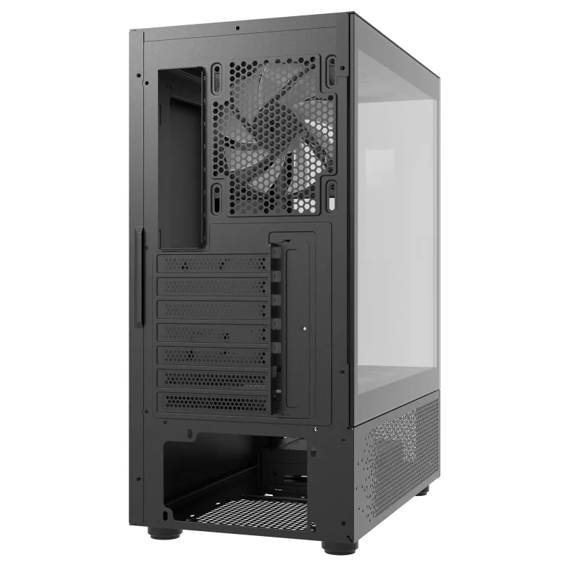 XPG INVADER X MINI KOMPAKTIŠKAS VIDUTINIO BOKŠTO KORPUSAS Juoda, Midi Tower, PC, Juoda, ATX, micro ATX, Mini-ITX, SPCC, 16.6 cm