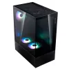 XPG INVADER X MINI KOMPAKTIŠKAS VIDUTINIO BOKŠTO KORPUSAS Juoda, Midi Tower, PC, Juoda, ATX, micro ATX, Mini-ITX, SPCC, 16.6 cm