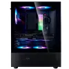 XPG INVADER X MINI KOMPAKTIŠKAS VIDUTINIO BOKŠTO KORPUSAS Juoda, Midi Tower, PC, Juoda, ATX, micro ATX, Mini-ITX, SPCC, 16.6 cm