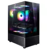 XPG INVADER X MINI KOMPAKTIŠKAS VIDUTINIO BOKŠTO KORPUSAS Juoda, Midi Tower, PC, Juoda, ATX, micro ATX, Mini-ITX, SPCC, 16.6 cm