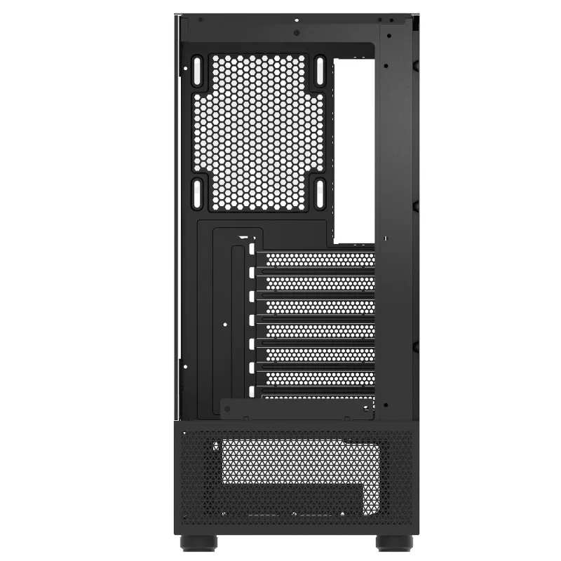 XPG INVADER X MINI KOMPAKTIŠKAS VIDUTINIO BOKŠTO KORPUSAS Juoda, Midi Tower, PC, Juoda, ATX, micro ATX, Mini-ITX, SPCC, 16.6 cm