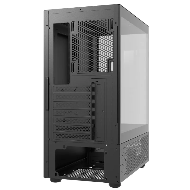 XPG INVADER X MINI KOMPAKTIŠKAS VIDUTINIO BOKŠTO KORPUSAS Juoda, Midi Tower, PC, Juoda, ATX, micro ATX, Mini-ITX, SPCC, 16.6 cm