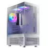 XPG INVADER X MINI KOMPAKTIŠKAS MID-TOWER KORPUSAS White, Midi Tower, PC, Baltas, ATX, micro ATX, Mini-ITX, SPCC, 16,6 cm