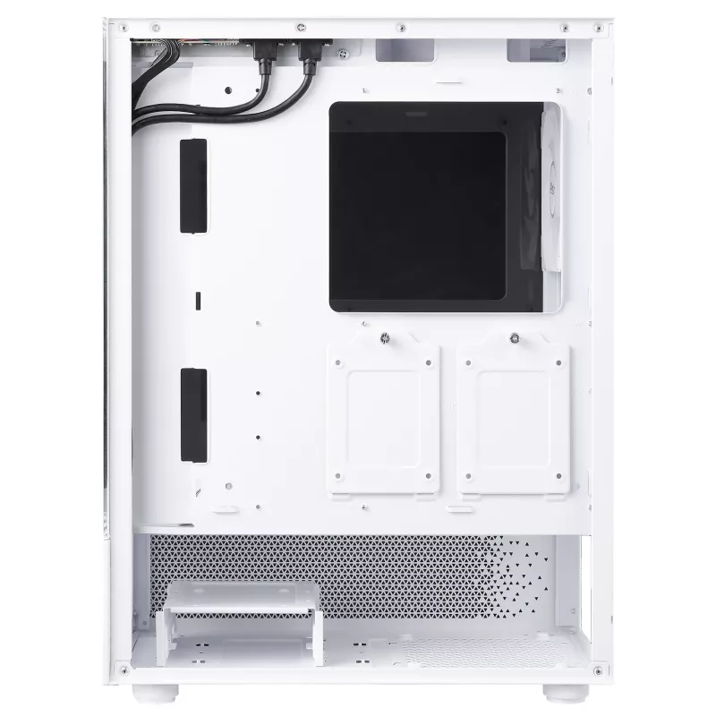 XPG INVADER X MINI KOMPAKTIŠKAS MID-TOWER KORPUSAS White, Midi Tower, PC, Baltas, ATX, micro ATX, Mini-ITX, SPCC, 16,6 cm