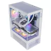 XPG INVADER X MINI KOMPAKTIŠKAS MID-TOWER KORPUSAS White, Midi Tower, PC, Baltas, ATX, micro ATX, Mini-ITX, SPCC, 16,6 cm