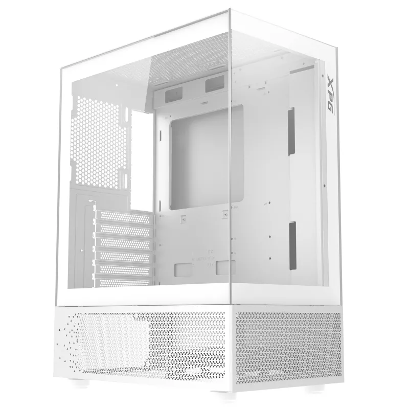 XPG INVADER X MINI KOMPAKTIŠKAS MID-TOWER KORPUSAS White, Midi Tower, PC, Baltas, ATX, micro ATX, Mini-ITX, SPCC, 16,6 cm
