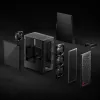 XPG VALOR AIR Mid-Tower Black, Midi Tower, PC, Juoda, ATX, micro ATX, Mini-ATX, Anglinis plienas, Grūdintas stiklas, 16,6 cm