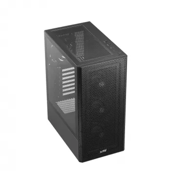XPG VALOR MESH Mid-Tower Black, Midi bokštas, PC, juoda, ATX, micro ATX, Mini-ITX, 16,6 cm, 33,5 cm