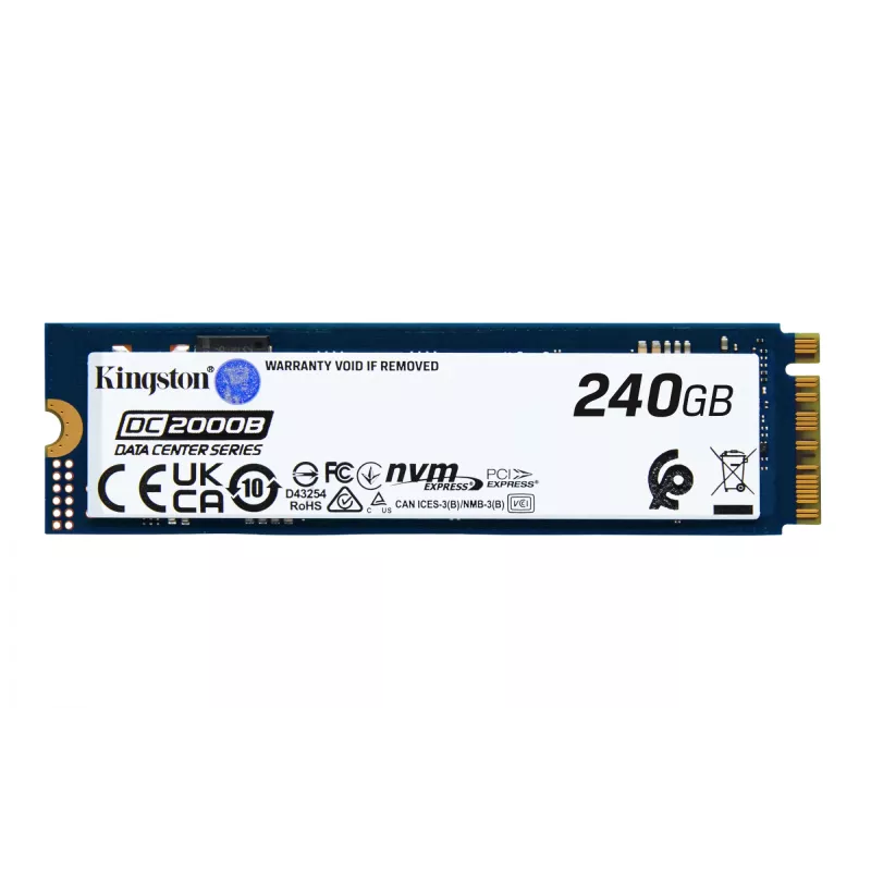 Kingston Technology 240G DC2000B PCIe 4.0 M.2 2280 Enterprise SSD