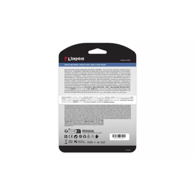 Kingston Technology 240G DC2000B PCIe 4.0 M.2 2280 Enterprise SSD
