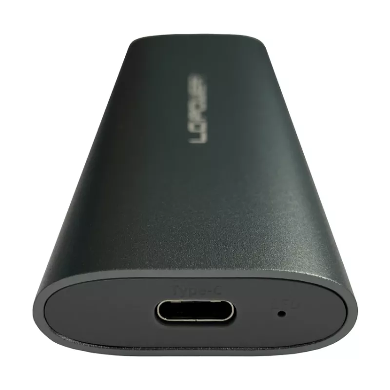 LC-POWER M.2 SSD korpusas (NVMe ir SATA), USB 3.2 Gen.2x1, juodas anglies pluoštas - LC-M2-C-MULTI