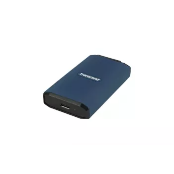 TRANSCEND SSD - Esd410c nešiojamasis diskas - 1 TB - USB C / A tipo - tamsiai mėlynas