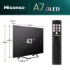 QLED televizorius Hisense 43A7NQ ČR/TS