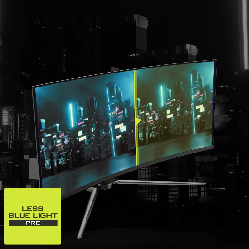 MSI MAG 341CQPDE QD-OLED kompiuterio monitorius 86,4 cm (34 colių) 3440 x 1440 pikselių „UltraWide Quad HD“ juodas