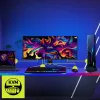 MSI MAG 341CQPDE QD-OLED kompiuterio monitorius 86,4 cm (34 colių) 3440 x 1440 pikselių „UltraWide Quad HD“ juodas