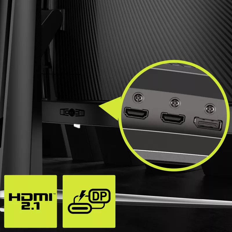 MSI MAG 341CQPDE QD-OLED kompiuterio monitorius 86,4 cm (34 colių) 3440 x 1440 pikselių „UltraWide Quad HD“ juodas