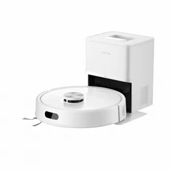 Robotas dulkių siurblys Roborock Q7 TF+ — be maišelio, LiDAR navigacija, drėgnas valymas, automatinė bazinė stotis (įkrovimas ir surinkimas), balta