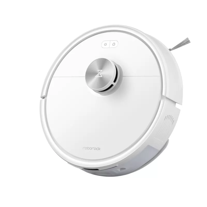 Robotas dulkių siurblys Roborock Q7 TF+ — be maišelio, LiDAR navigacija, drėgnas valymas, automatinė bazinė stotis (įkrovimas ir surinkimas), balta