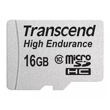 „Flash Memory Transcend 16GB MicroSDHC Class 10“ su adapteriu