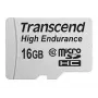 „Flash Memory Transcend 16GB MicroSDHC Class 10“ su adapteriu