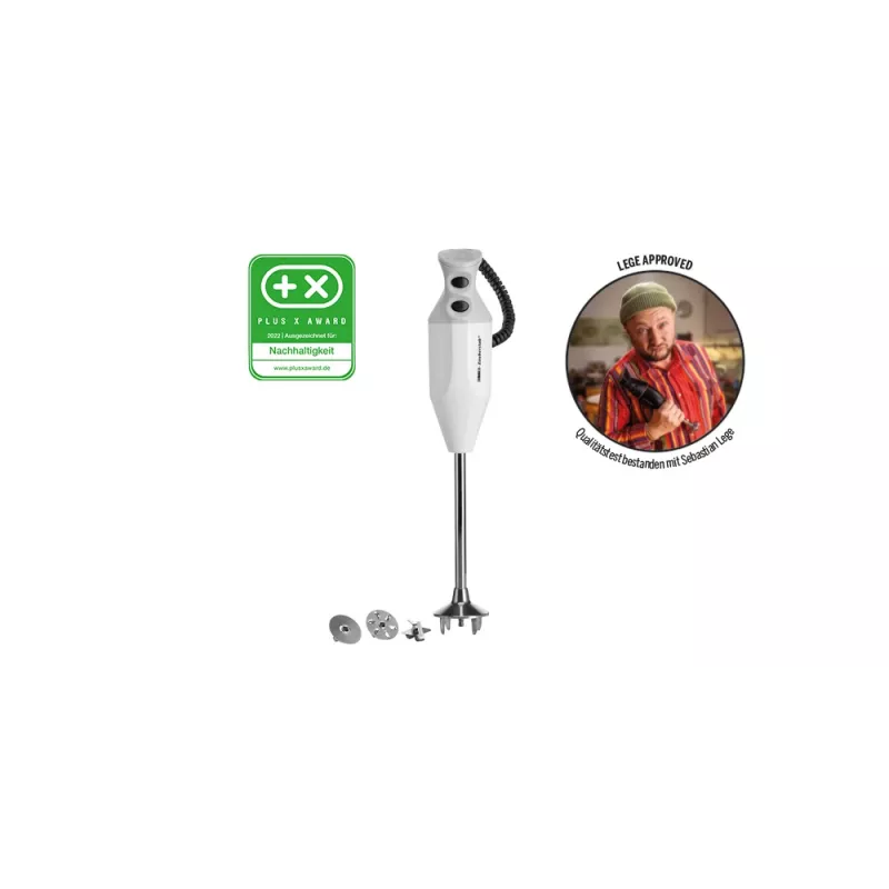 ESGE P 200 Profi, Panardinamas trintuvas, 1,5 m, 200 W, Pilka, Nerūdijantis plienas, Balta