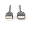 DIGITUS ASSMANN USB 2.0 ilginimo laidas, tipas A V/K, 5 m, juodas