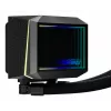XPG LEVANTE II 360 Juoda, „viskas viename“ skysčio aušintuvas, 12 cm, juodas
