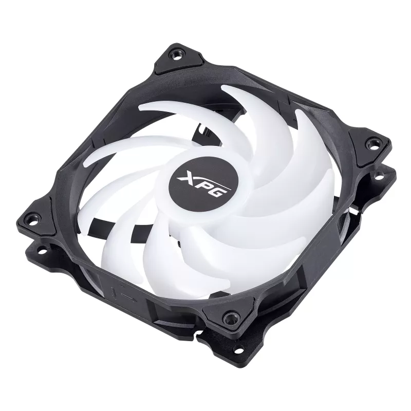 XPG VENTO 120 ARGB PWM (3 vnt. pakuotėje) juodas, ventiliatorius, 12 cm, 300 RPM, 1650 RPM, juodas