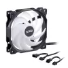 XPG VENTO 120 ARGB PWM (3 vnt. pakuotėje) juodas, ventiliatorius, 12 cm, 300 RPM, 1650 RPM, juodas