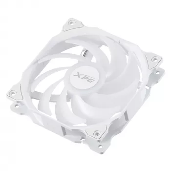 XPG VENTO 120 ARGB PWM White, ventiliatorius, 12 cm, 300 aps./min., 1850 aps./min., balta