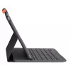LOGITECH Slim Folio, skirta iPad 7 kartai, grafito spalvos, QWERTZ vokiškas išdėstymas