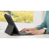 LOGITECH Slim Folio, skirta iPad 7 kartai, grafito spalvos, QWERTZ vokiškas išdėstymas