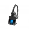 HP Poly Savi 8420 Office Stereo DECT 1880-1900 MHz ausinės, belaidės, biurui/skambučių centrui, 160 g, ausinės, juodos