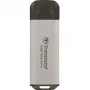 TRANSCEND Esd300s – 512 GB nešiojamasis SSD – USB Type-C – 3D NAND Flash – Sidabrinis