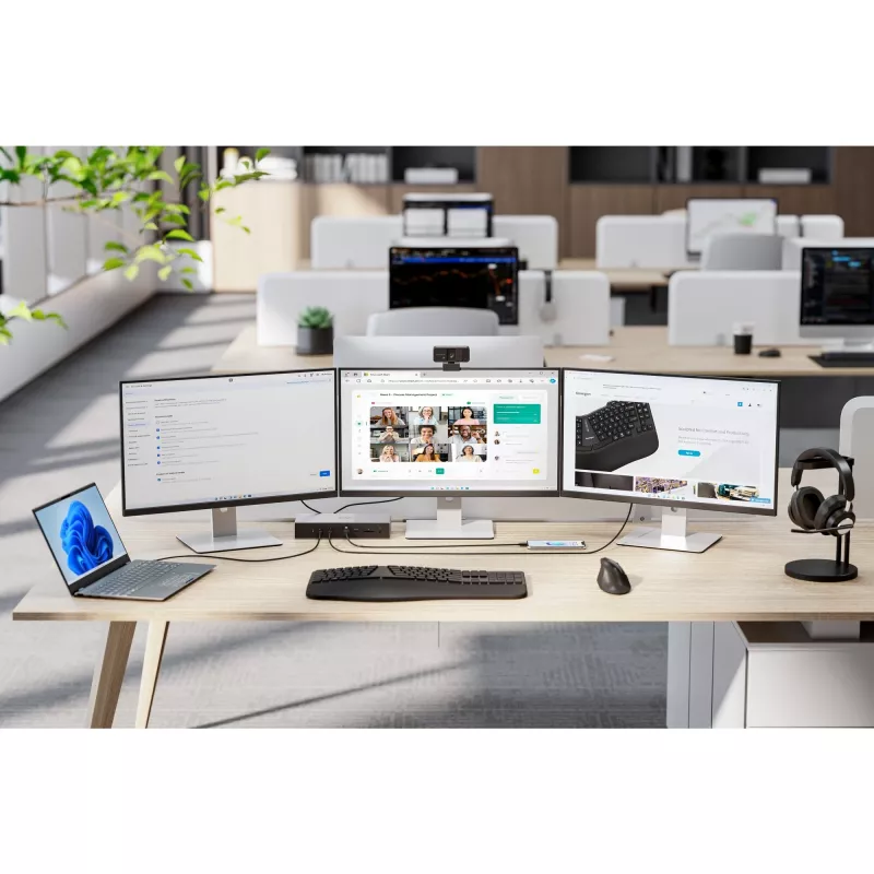 Kensington SD5000T5 EQ Thunderbolt 5 Triple 4K dokavimo stotelė su 140W PD – Windows/macOS