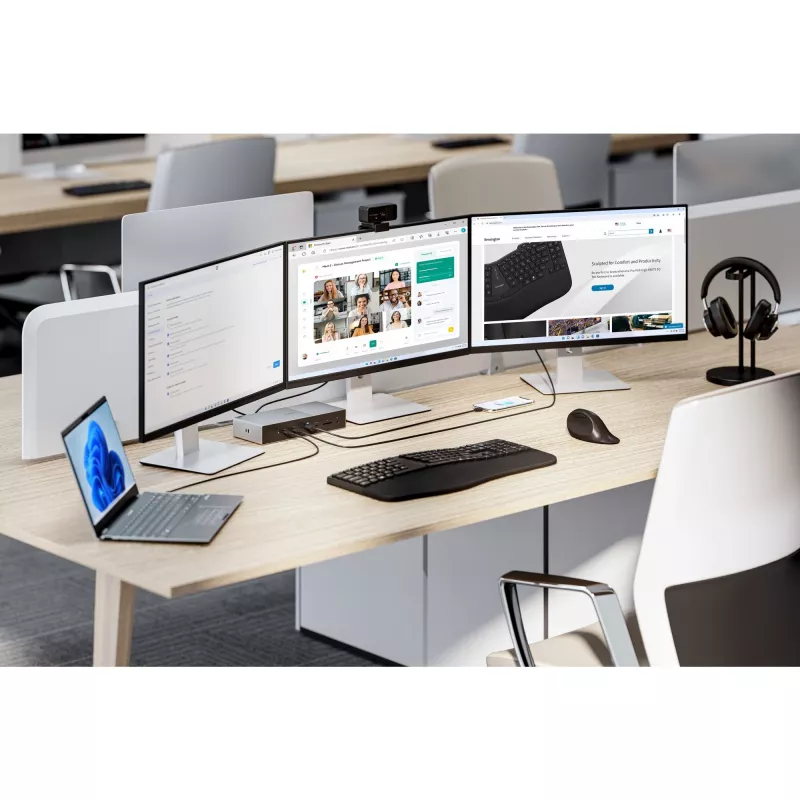 Kensington SD5000T5 EQ Thunderbolt 5 Triple 4K dokavimo stotelė su 140W PD – Windows/macOS