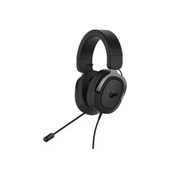 ASUS TUF Gaming H3 ausinės laidinės galvos lankelis juoda, pilka