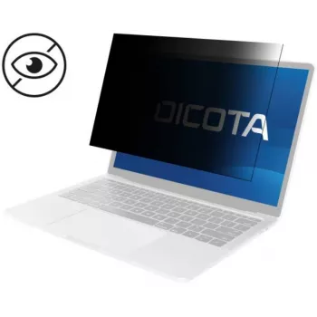 DICOTA privatumo filtras, dvipusis, šoninis montavimas, universalus (16:10), 14 colių