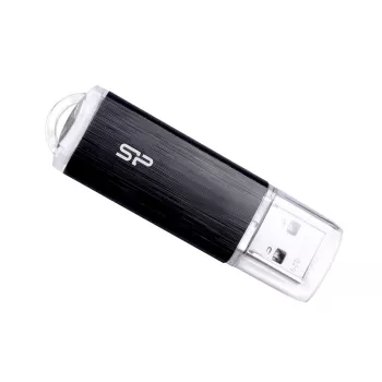 SILICON POWER Ultima U02 - 8 GB USB atmintukas - USB 2.0 - juodas