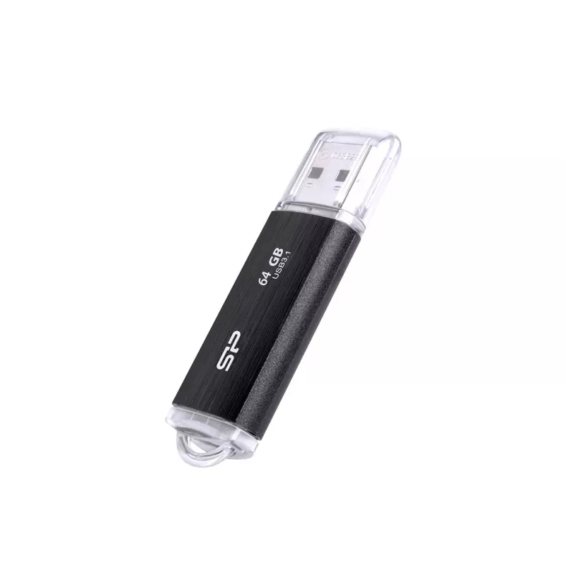 SILICON POWER USB atmintinė - 64 GB Silicon Power USB3.2 B02 Juoda