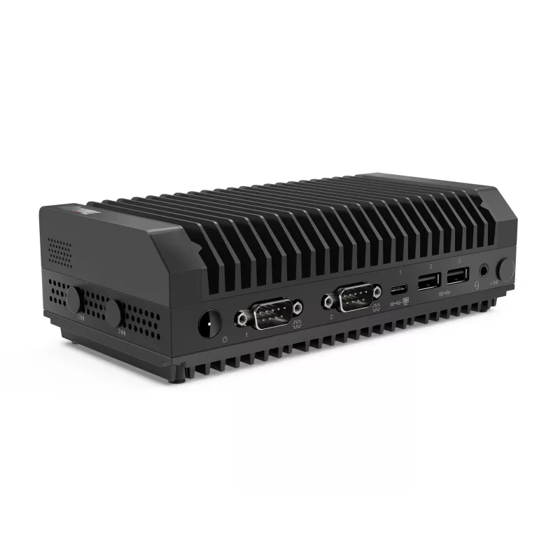 Mini kompiuteris Lenovo ThinkEdge SE30 Intel Celeron 6305E 1,8 GHz, 8 GB DDR4, 256 GB SSD, Windows 11 IoT Enterprise, juodas