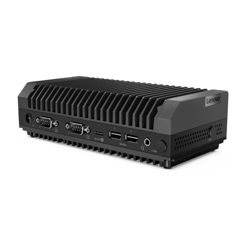 Mini kompiuteris Lenovo ThinkEdge SE30 Intel Celeron 6305E 1,8 GHz, 8 GB DDR4, 256 GB SSD, Windows 11 IoT Enterprise, juodas