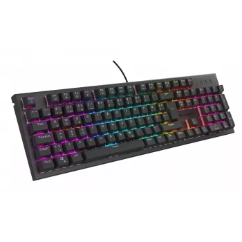 GENESIS NKG-2179 klaviatūra Žaidimų USB QWERTZ Vokiška Juoda