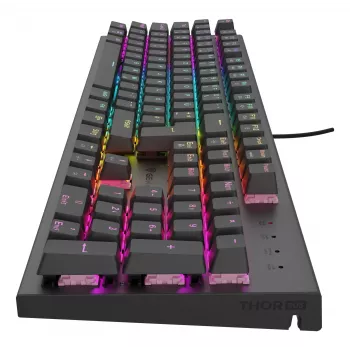GENESIS NKG-2179 klaviatūra Žaidimų USB QWERTZ Vokiška Juoda